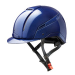 JS Italia Shiny riding Helmet Blue