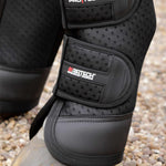 Premier Equine Airtechnology Knee Pro-Tech Travel Boots Black Strap
