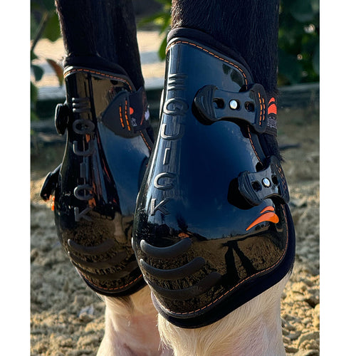 eQuick Triumph Fetlock Boots on horse