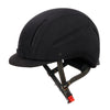 JS Alcantara Suede Riding Helmet Black