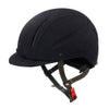 JS Alcantara Suede Riding Helmet Navy Blue