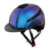 JS Chameleon Riding Helmet Blue