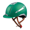 JS Colour Riding Helmet Green