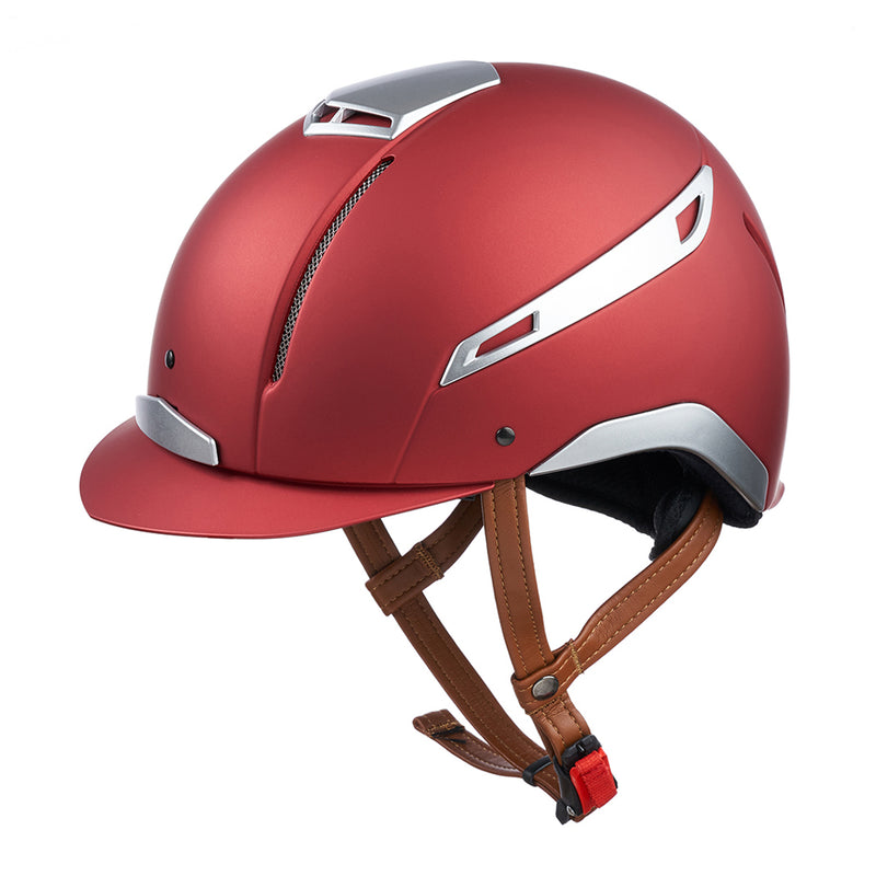 JS Riding Helmet Red
