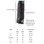 Premier Equine Carbon Air-Tech Single Lock Brushing Boots