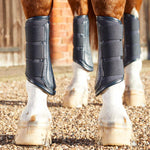 Premier Equine Carbon Air-Tech Single Lock Brushing Boots