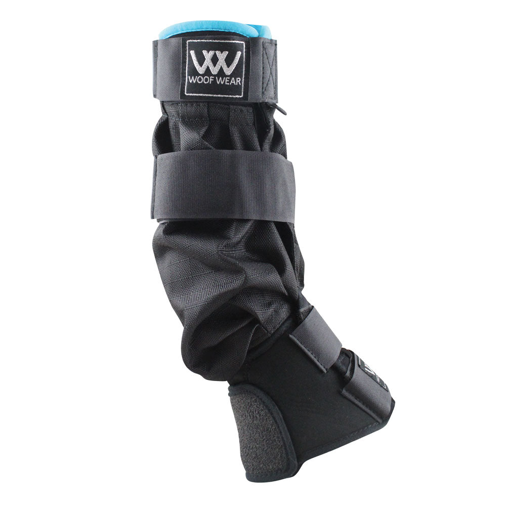 Woof Wear Reflektierende Club-Boots Für Hunde – Schwarz/Gelb – Sicher Bei Tag & Nacht