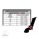 Zandona rear jumping boots size guide